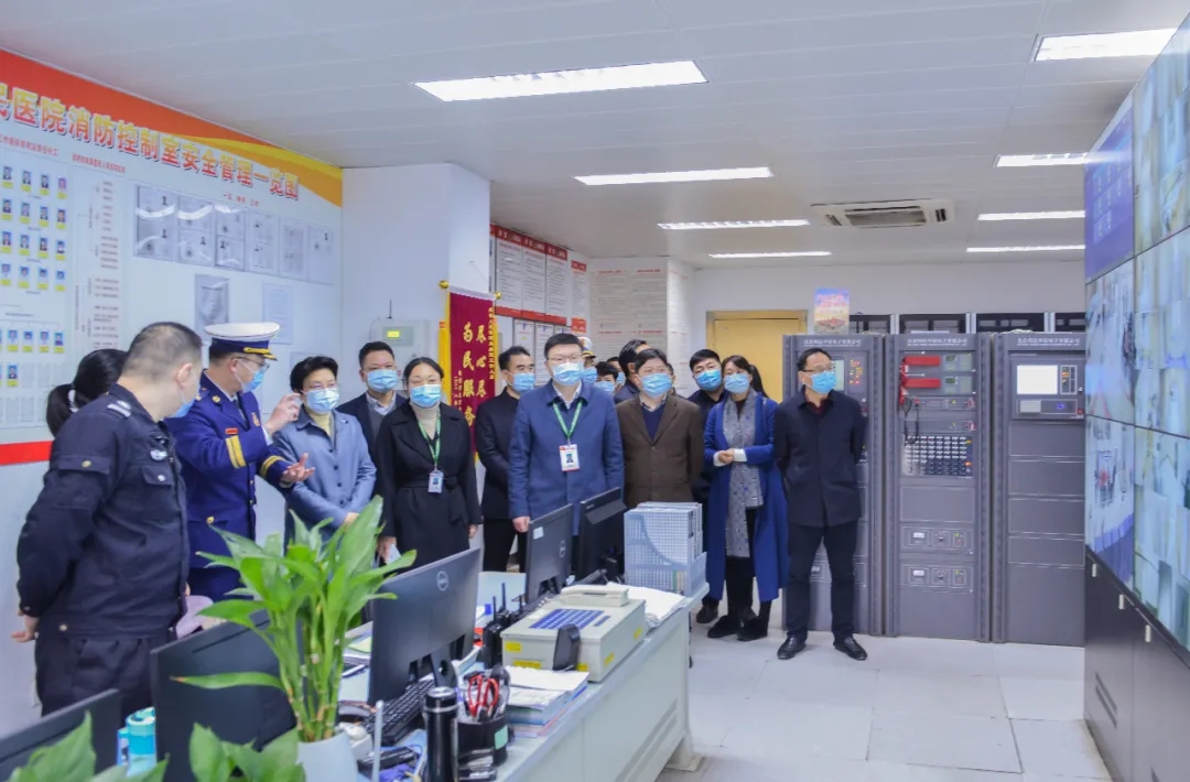 绍兴市委常委、统战部长叶卫红来我院开展安全生产工作专项督查